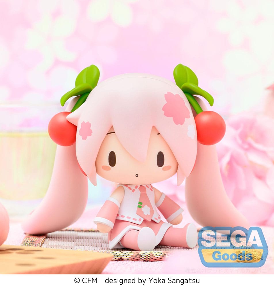 Character Vocal Series 01: Hatsune Miku figurine Fuwa Petit Chibi Sakura Miku 8 cm