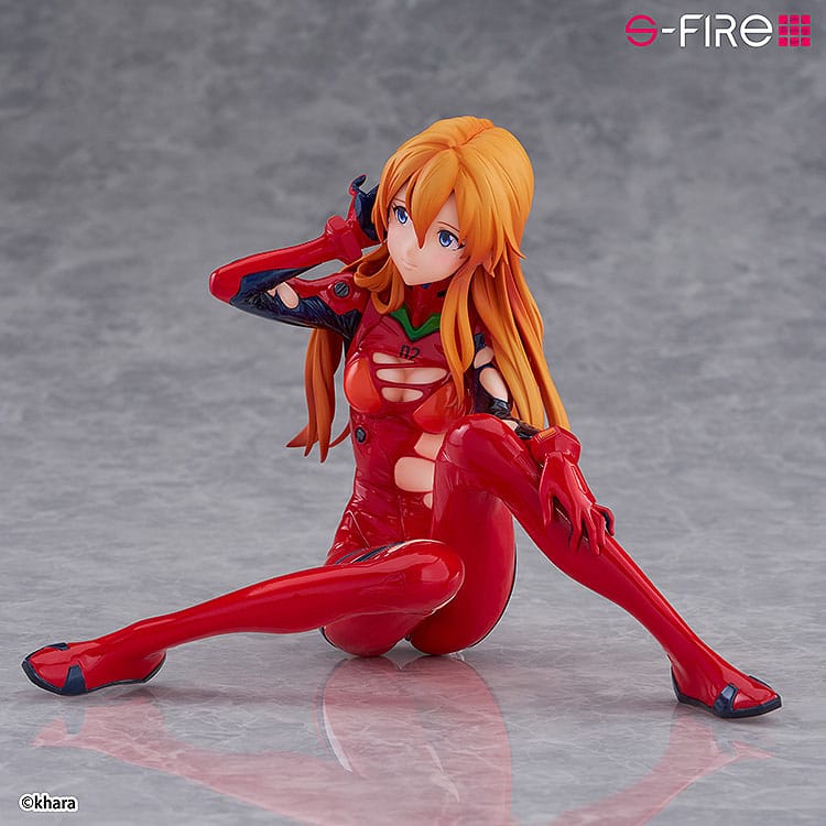 Rebuild of Evangelion statuette S-Fire PVC 1/7 Asuka Langley 12 cm