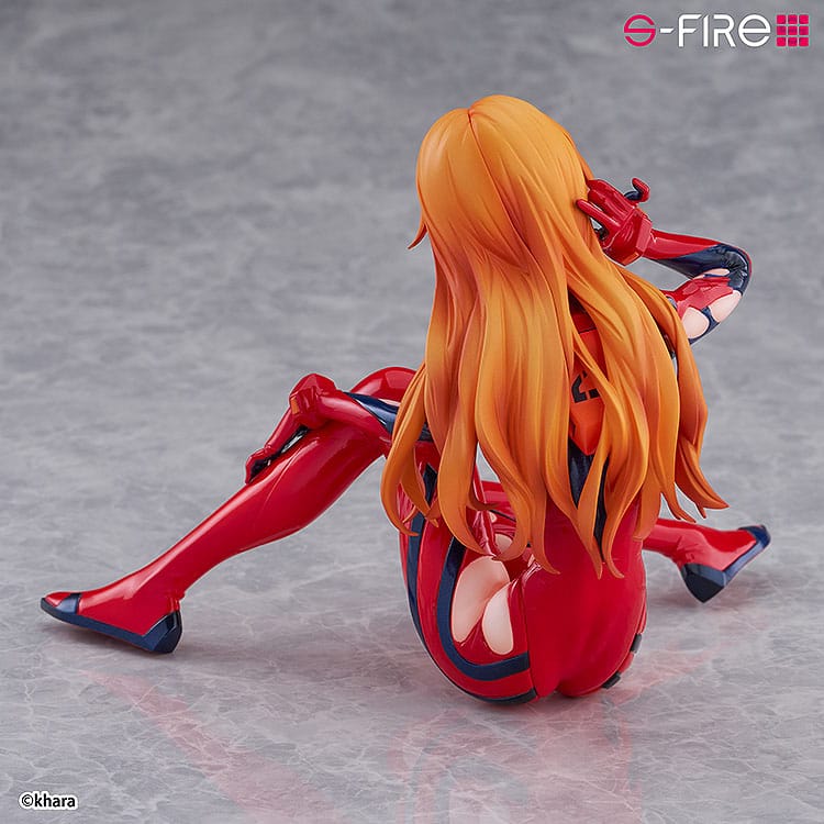 Rebuild of Evangelion statuette S-Fire PVC 1/7 Asuka Langley 12 cm