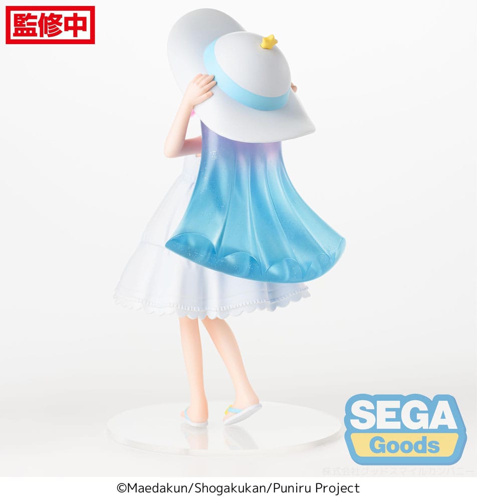 Puniru is a Kawaii Slime statuette Luminasta PVC Puniru A Kawaii Me in the Cool Summer Resort 18 cm