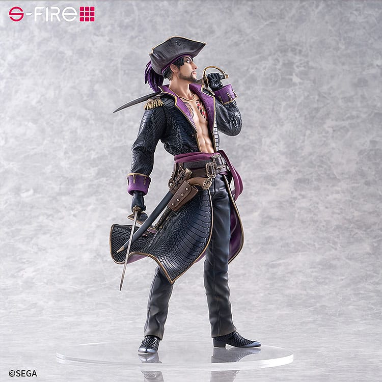Like a Dragon: Pirate Yakuza in Hawaii statuette S-Fire PVC 1/7 Captain Majima (Goro Majima) 26 cm