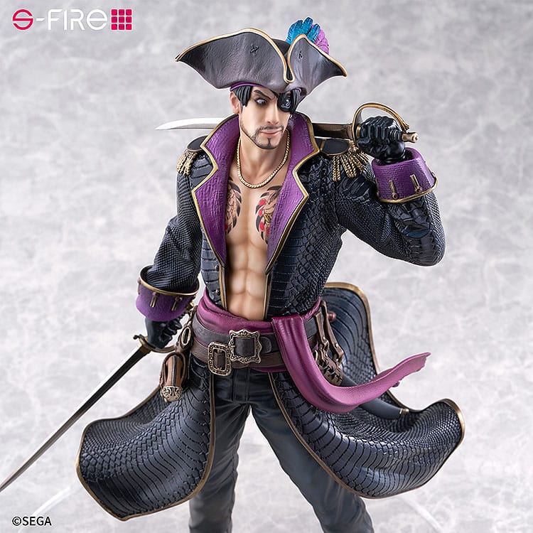 Like a Dragon: Pirate Yakuza in Hawaii statuette S-Fire PVC 1/7 Captain Majima (Goro Majima) 26 cm