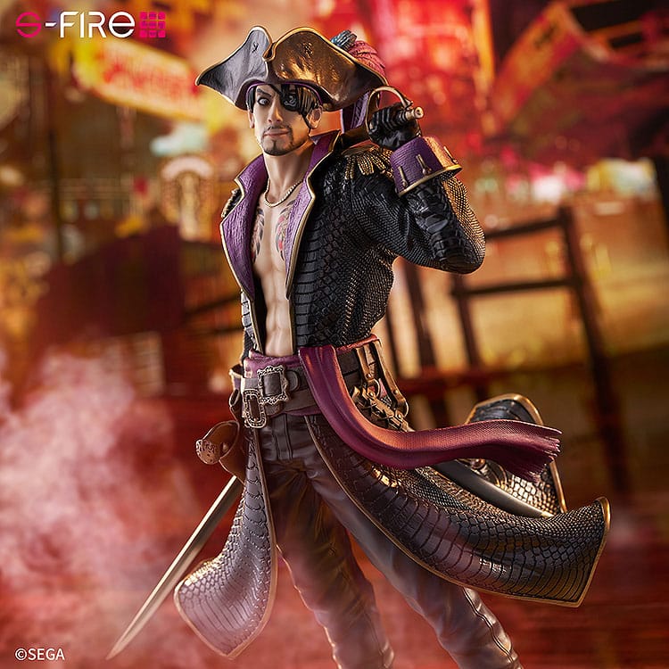 Like a Dragon: Pirate Yakuza in Hawaii statuette S-Fire PVC 1/7 Captain Majima (Goro Majima) 26 cm