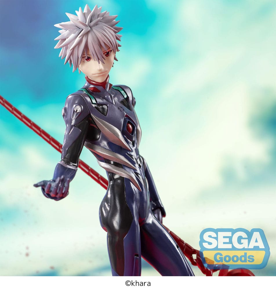 Evangelion: 3.0+1.0 Thrice Upon a Time statuette Luminasta PVC Kaworu Nagisa x Spear of Longinus 21 cm