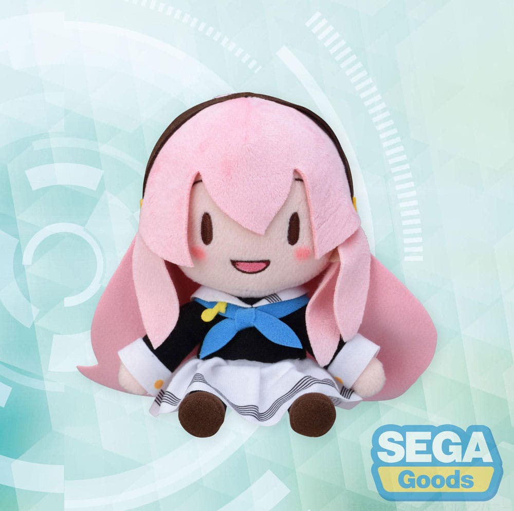 Character Vocal Series 02: Kagamine Rin/Len peluche Fuwa Petit Mini Megurine Luka Uniform Ver. (EX) 16 cm