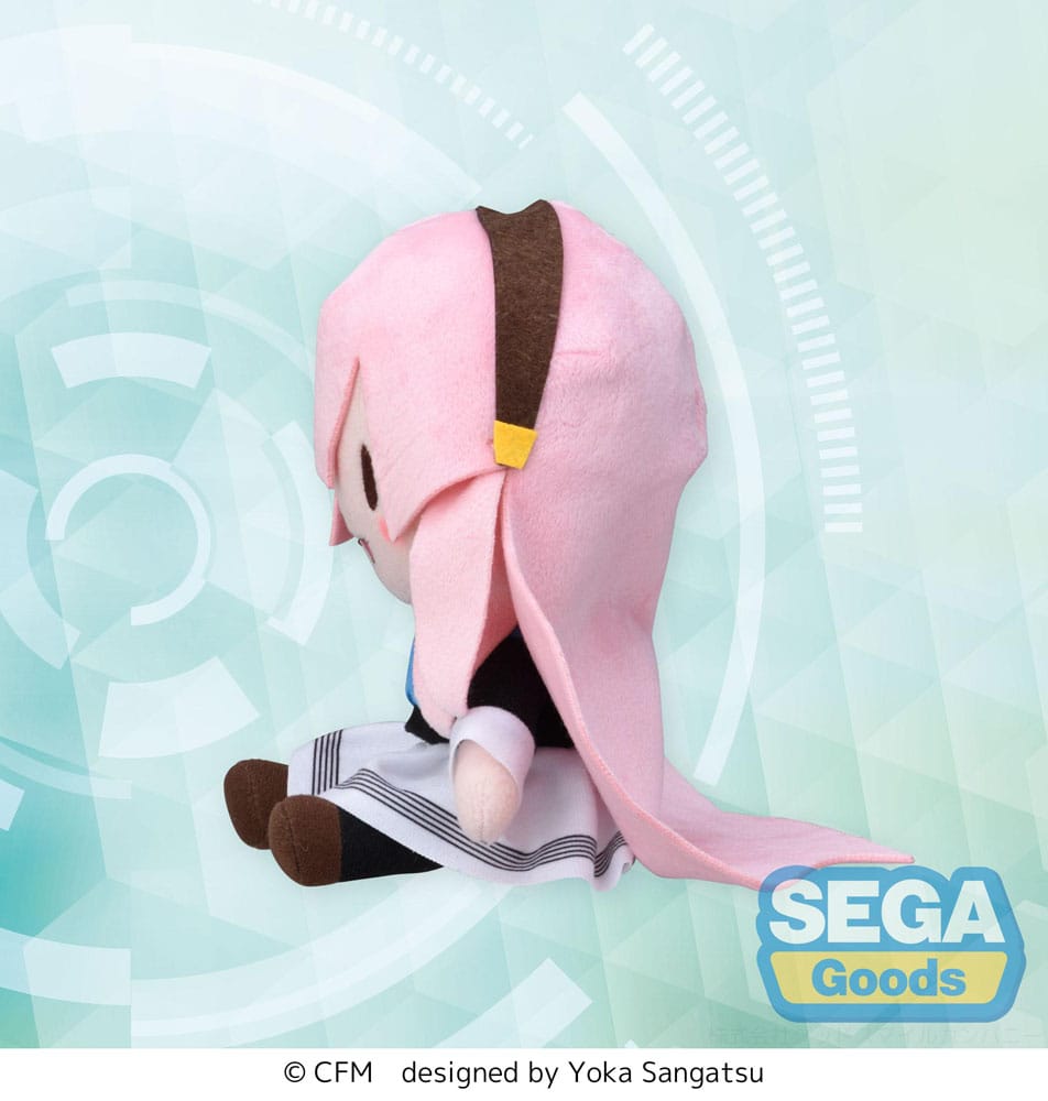 Character Vocal Series 02: Kagamine Rin/Len peluche Fuwa Petit Mini Megurine Luka Uniform Ver. (EX) 16 cm
