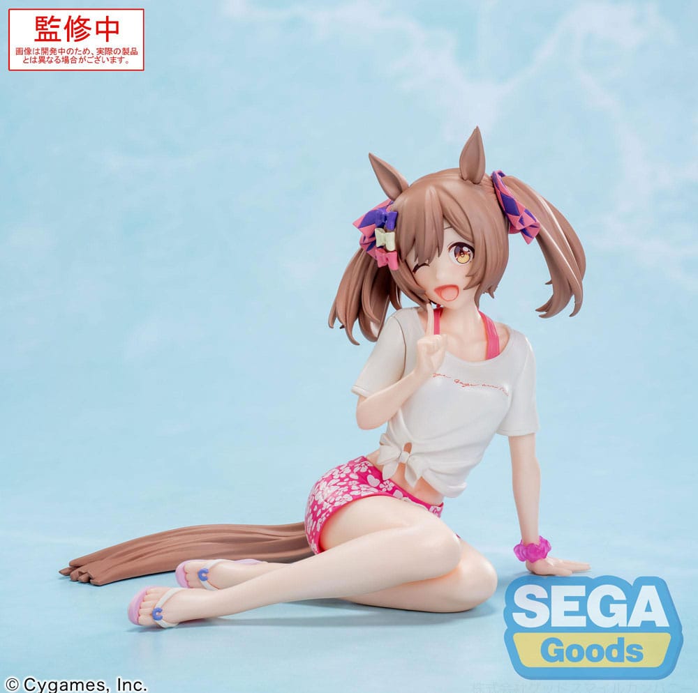 Uma Musume Pretty Derby statuette PVC Yumemirize Smart Falcon Gaze on Me! 14 cm