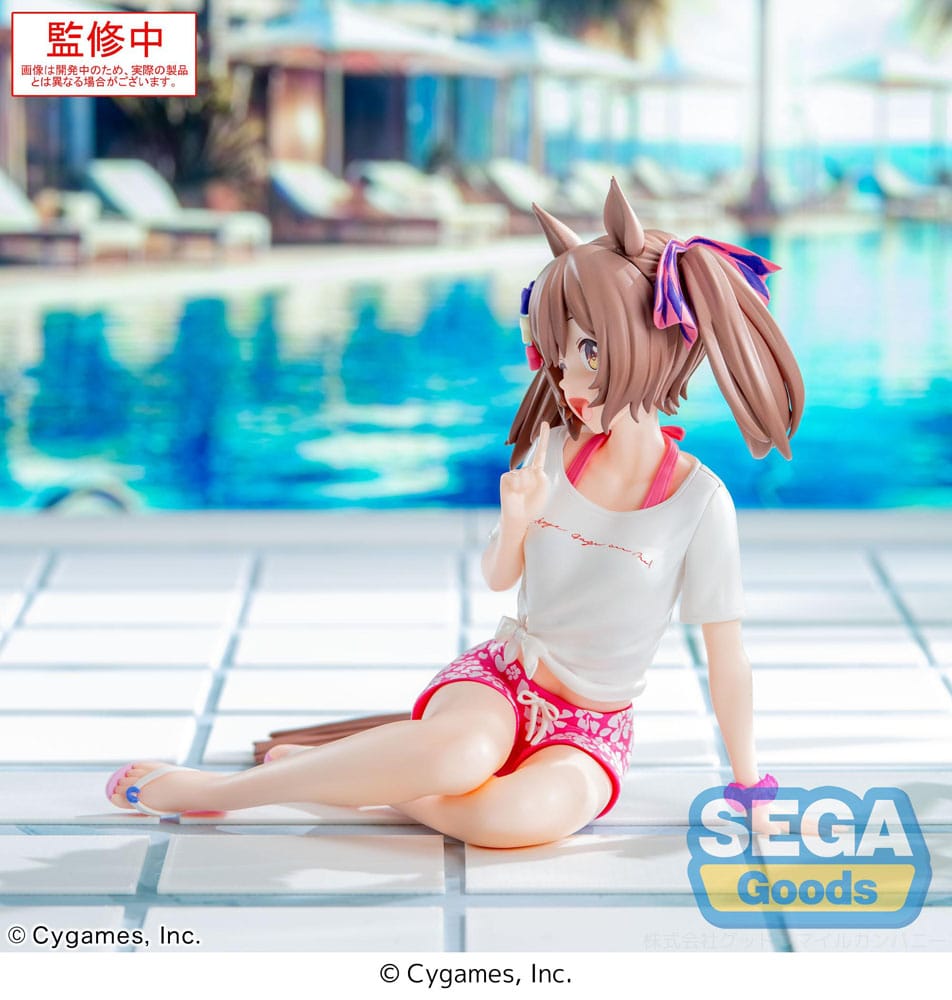 Uma Musume Pretty Derby statuette PVC Yumemirize Smart Falcon Gaze on Me! 14 cm