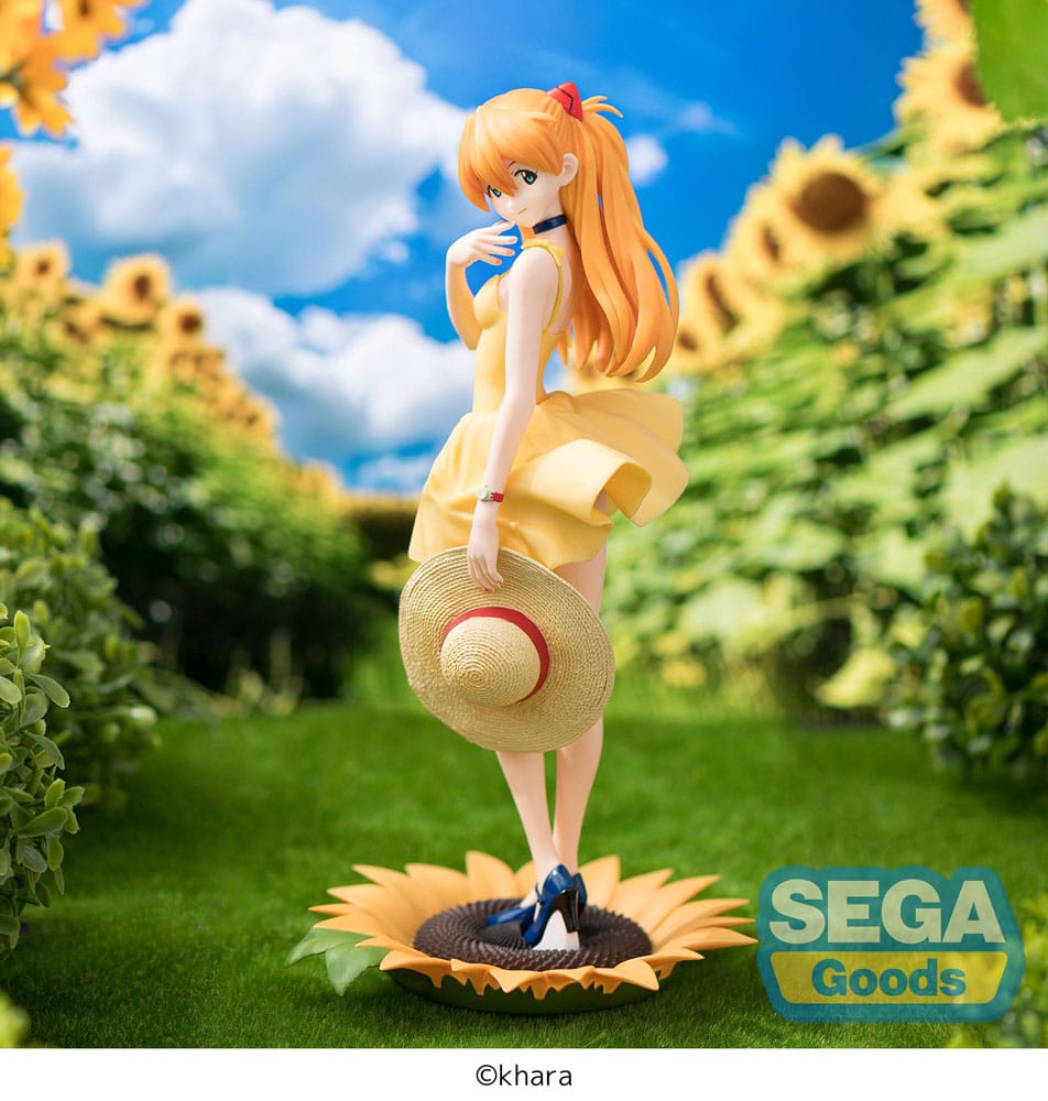 Rebuild of Evangelion statuette Luminasta PVC Asuka Summer Dress Ver. 2 24 cm