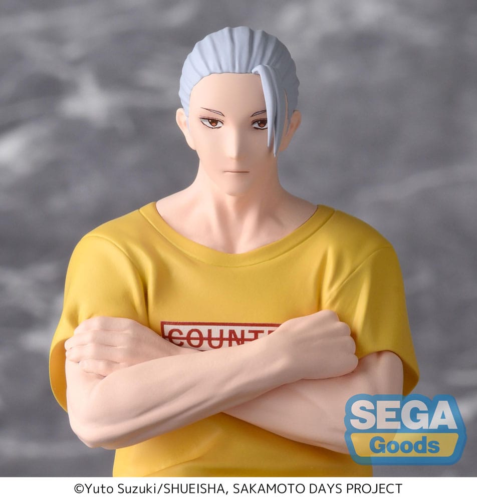 Sakamoto Days statuette PVC PM Perching Taro Sakamoto Serious Ver. 14 cm