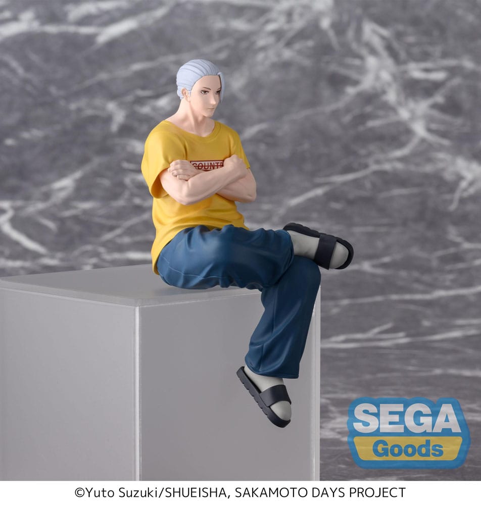 Sakamoto Days statuette PVC PM Perching Taro Sakamoto Serious Ver. 14 cm