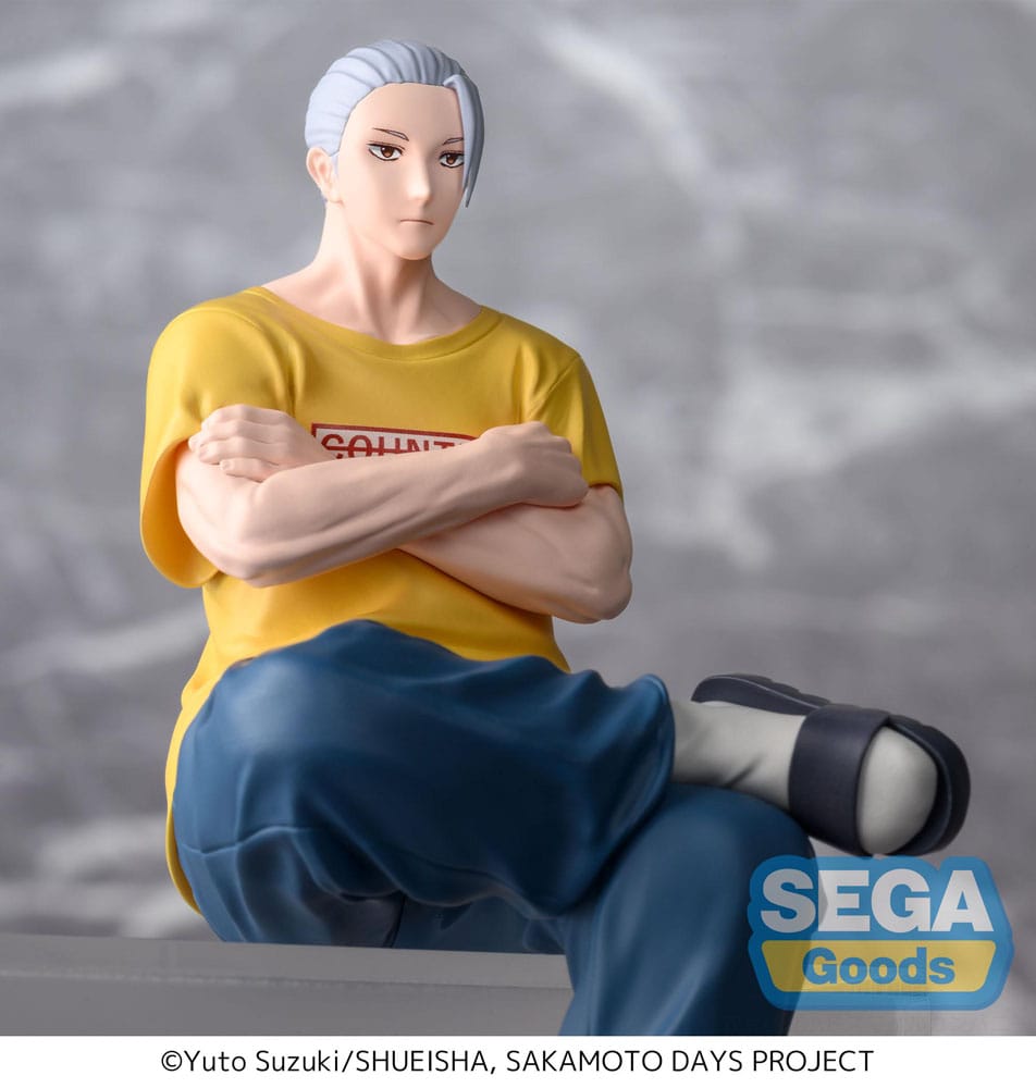 Sakamoto Days statuette PVC PM Perching Taro Sakamoto Serious Ver. 14 cm