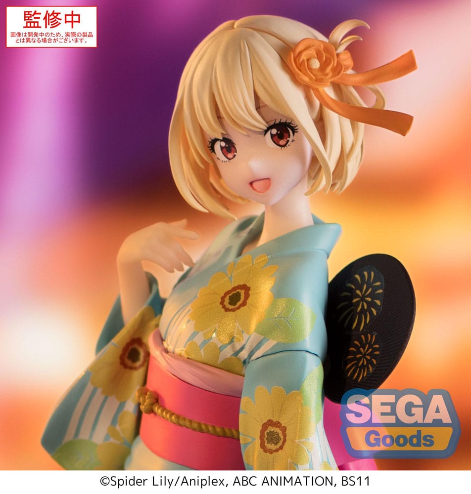 Lycoris Recoil statuette Luminasta PVC Chisato Nishikigi Festival in Yukata 19 cm