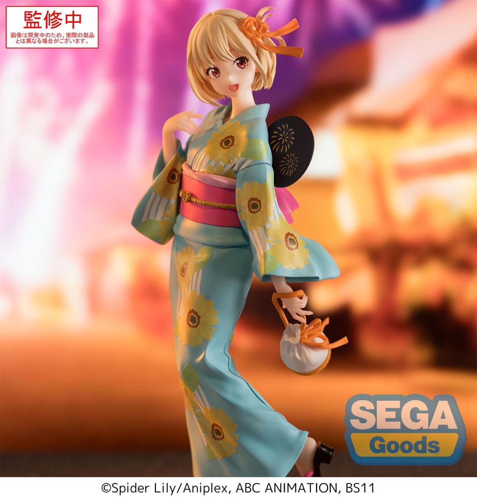 Lycoris Recoil statuette Luminasta PVC Chisato Nishikigi Festival in Yukata 19 cm