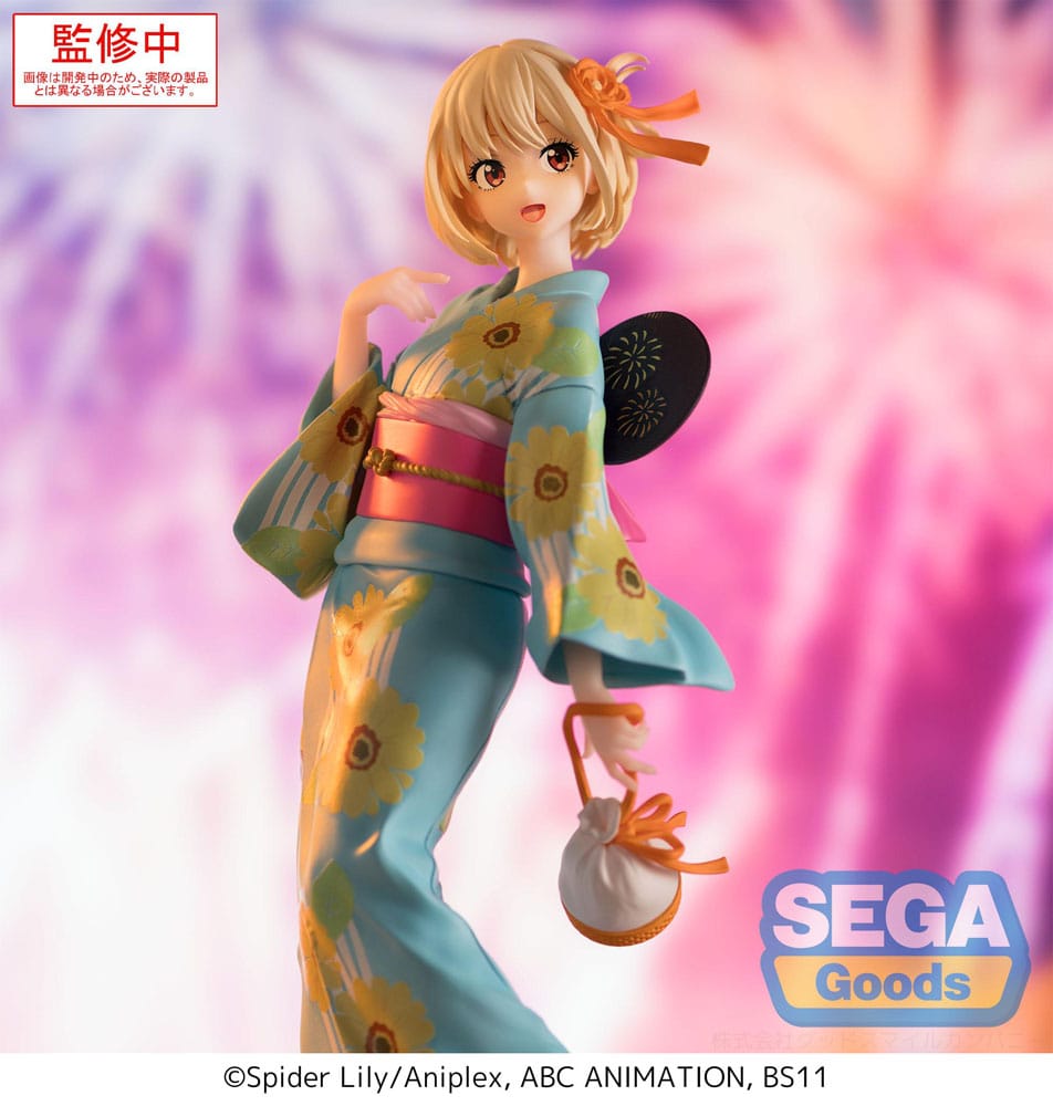 Lycoris Recoil statuette Luminasta PVC Chisato Nishikigi Festival in Yukata 19 cm