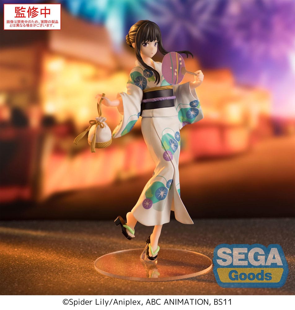 Lycoris Recoil statuette Luminasta PVC Takina Inoue Festival in Yukata 19 cm