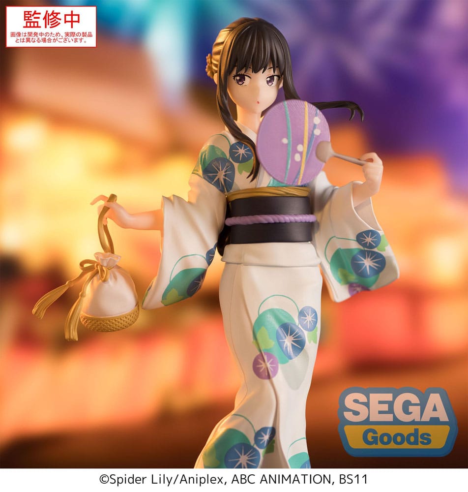 Lycoris Recoil statuette Luminasta PVC Takina Inoue Festival in Yukata 19 cm