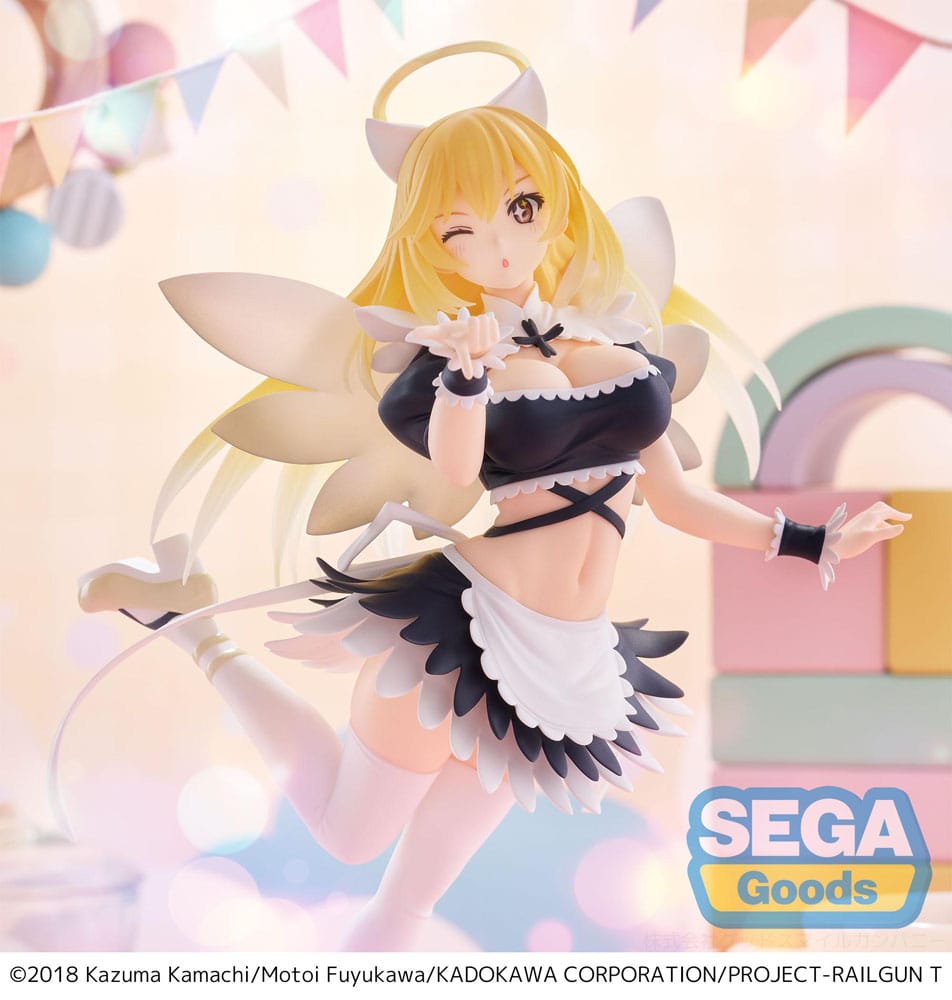 A Certain Scientific Railgun T statuette Luminasta PVC Misaki Shokuhou Fallen Angel Maid 20 cm