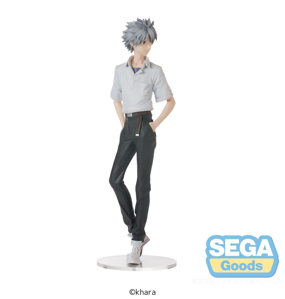 Rebuild of Evangelion statuette PVC High Premium Kaworu Nagisa Uniform Ver. Evangelion: New Theatrical Edition 22 cm