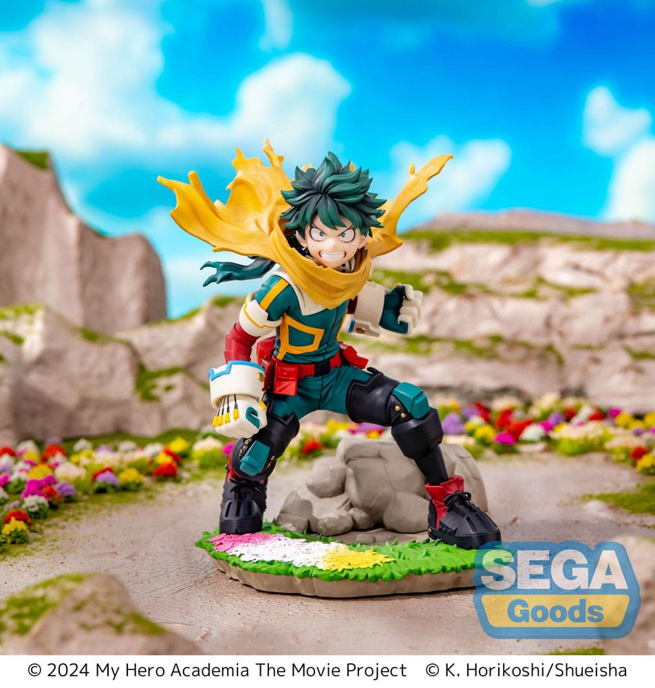 My Hero Academia: You're Next statuette PVC XrossLink Izuku Midoriya 14 cm