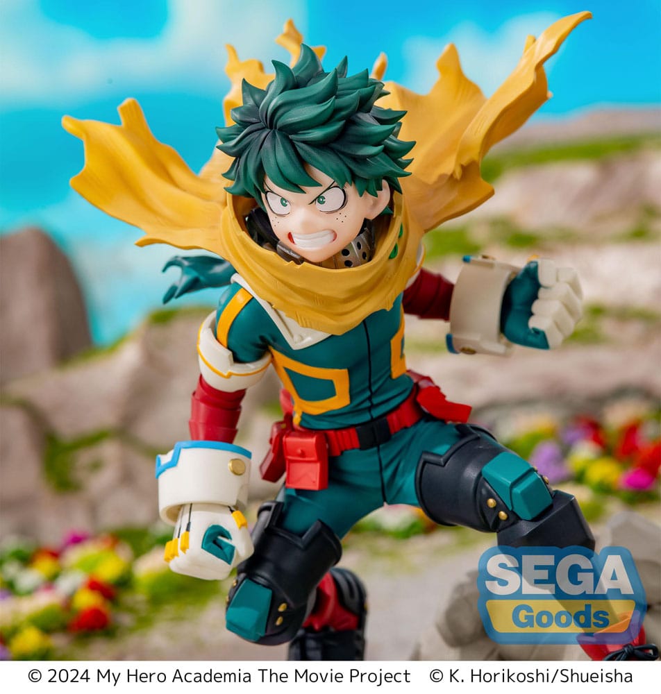 My Hero Academia: You're Next statuette PVC XrossLink Izuku Midoriya 14 cm