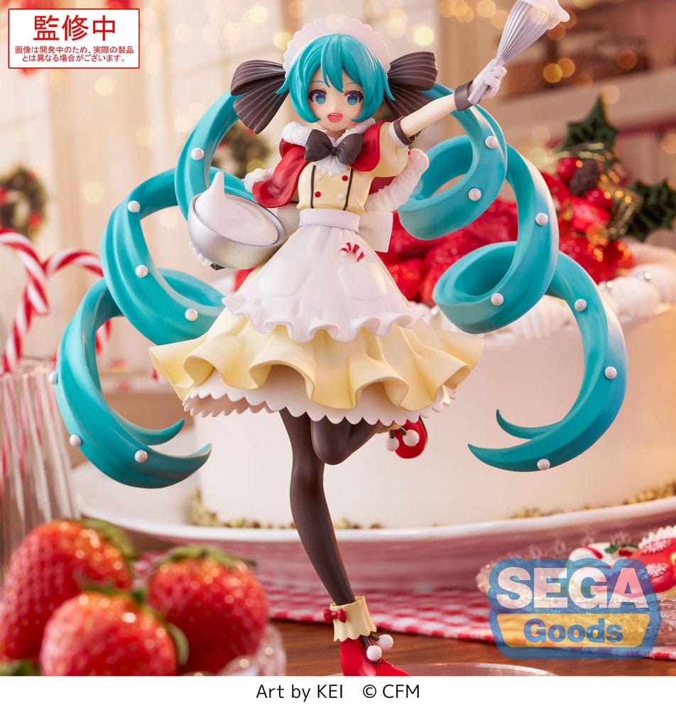 Character Vocal Series 01: Hatsune Miku statuette Luminasta PVC Hatsune Miku Christmas 2025 20 cm