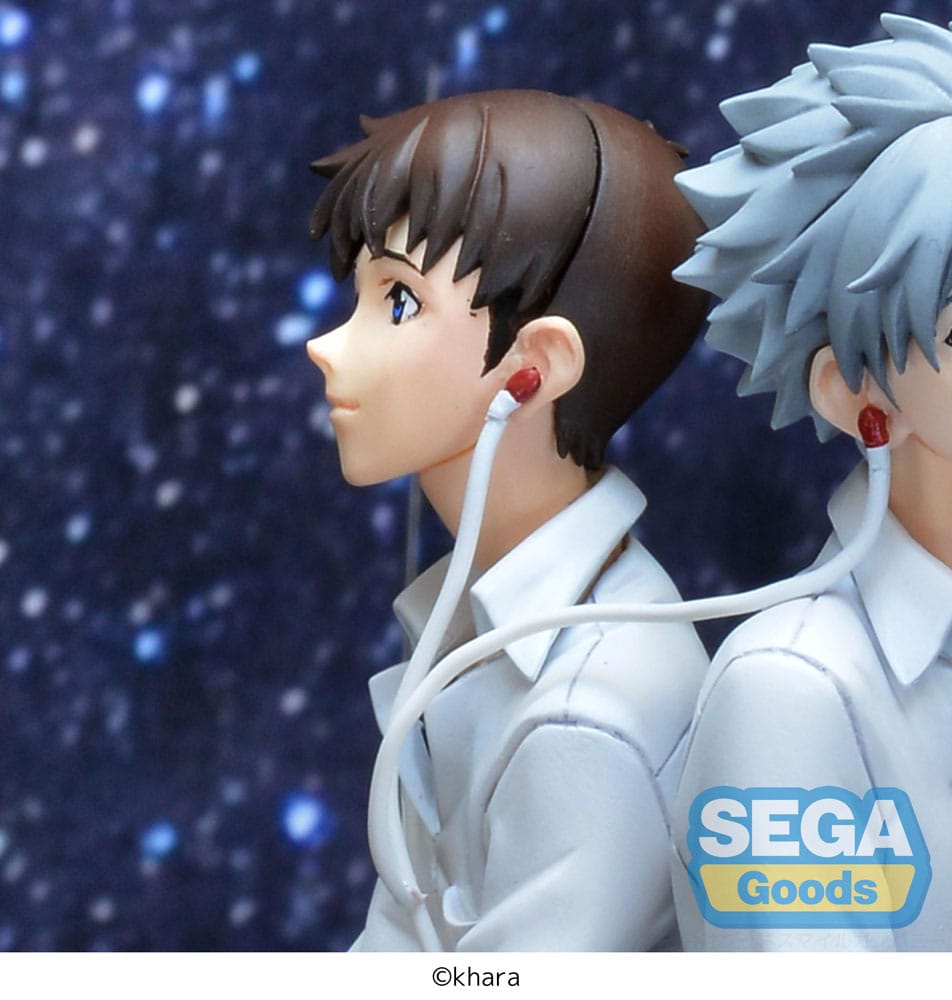 Rebuild of Evangelion statuette Luminasta PVC Shinji & Kaworu Evangelion: New Theatrical Edition Shinji Ver. 17 cm