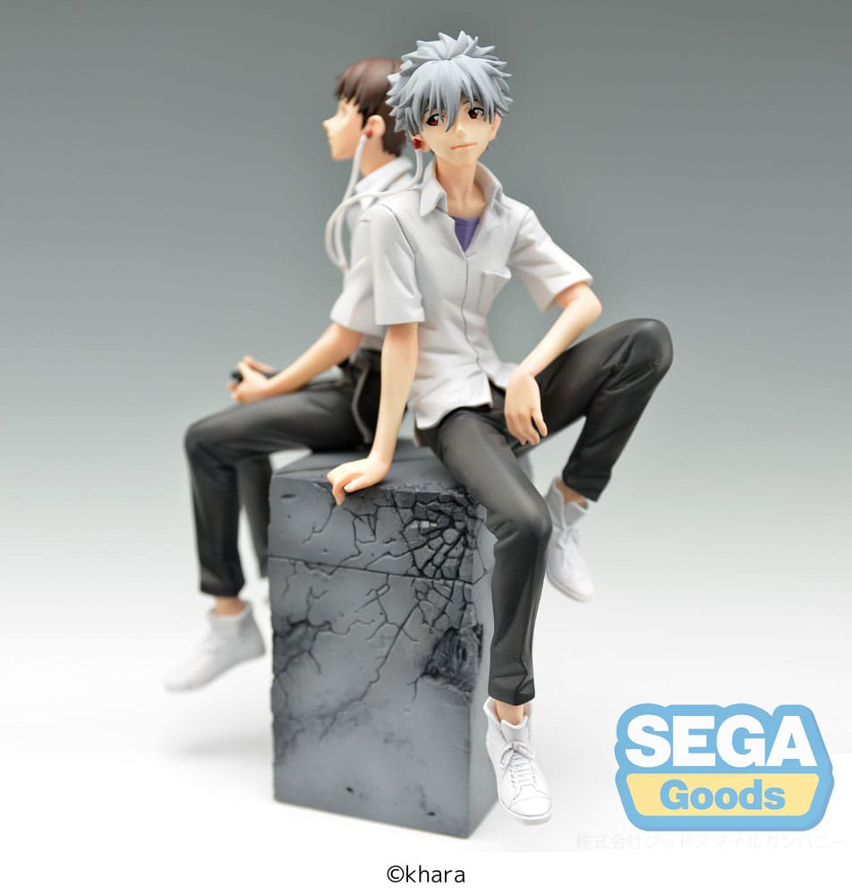 Rebuild of Evangelion statuette Luminasta PVC Shinji & Kaworu Evangelion: New Theatrical Edition Kaworu Ver. 17 cm