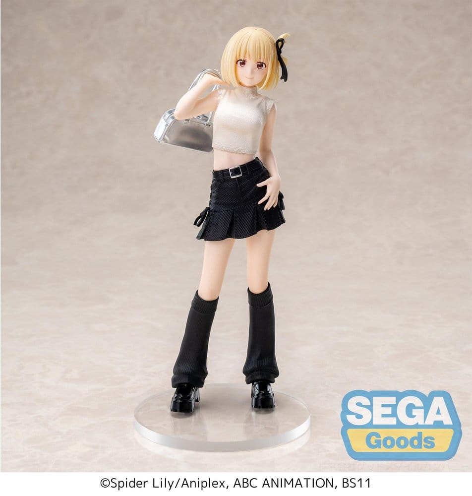 Lycoris Recoil High Premium Figure figurine PVC Chisato Nishikigi Street Snap 20 cm
