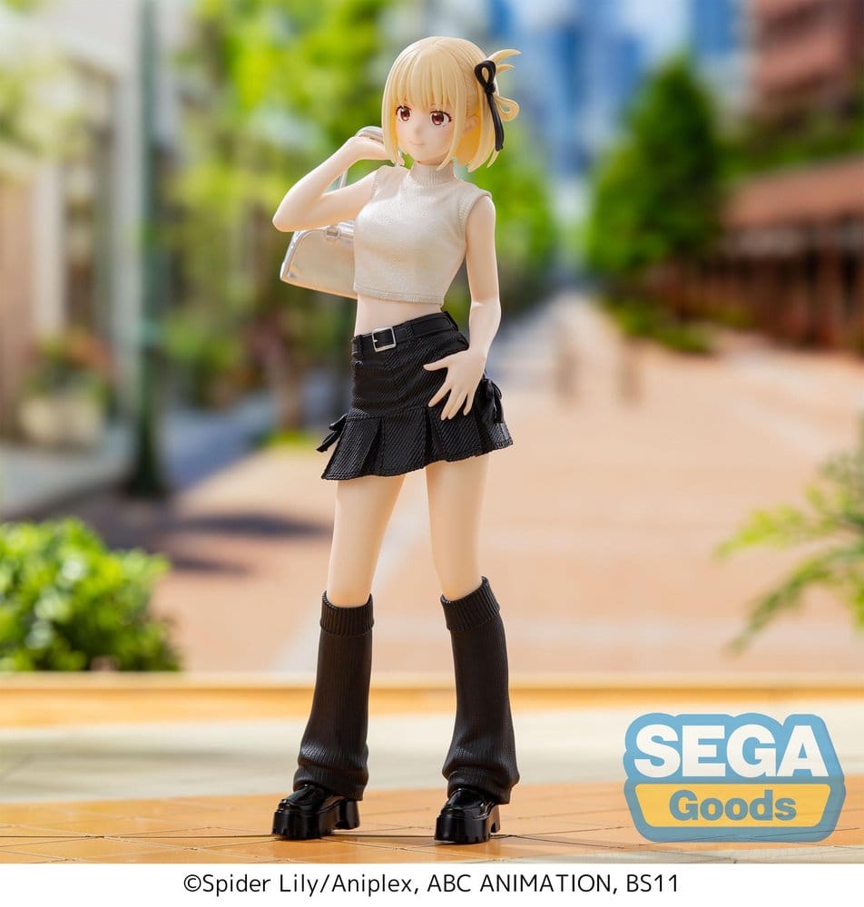 Lycoris Recoil High Premium Figure figurine PVC Chisato Nishikigi Street Snap 20 cm