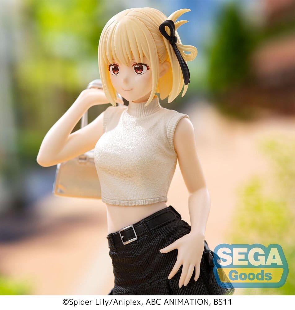 Lycoris Recoil High Premium Figure figurine PVC Chisato Nishikigi Street Snap 20 cm