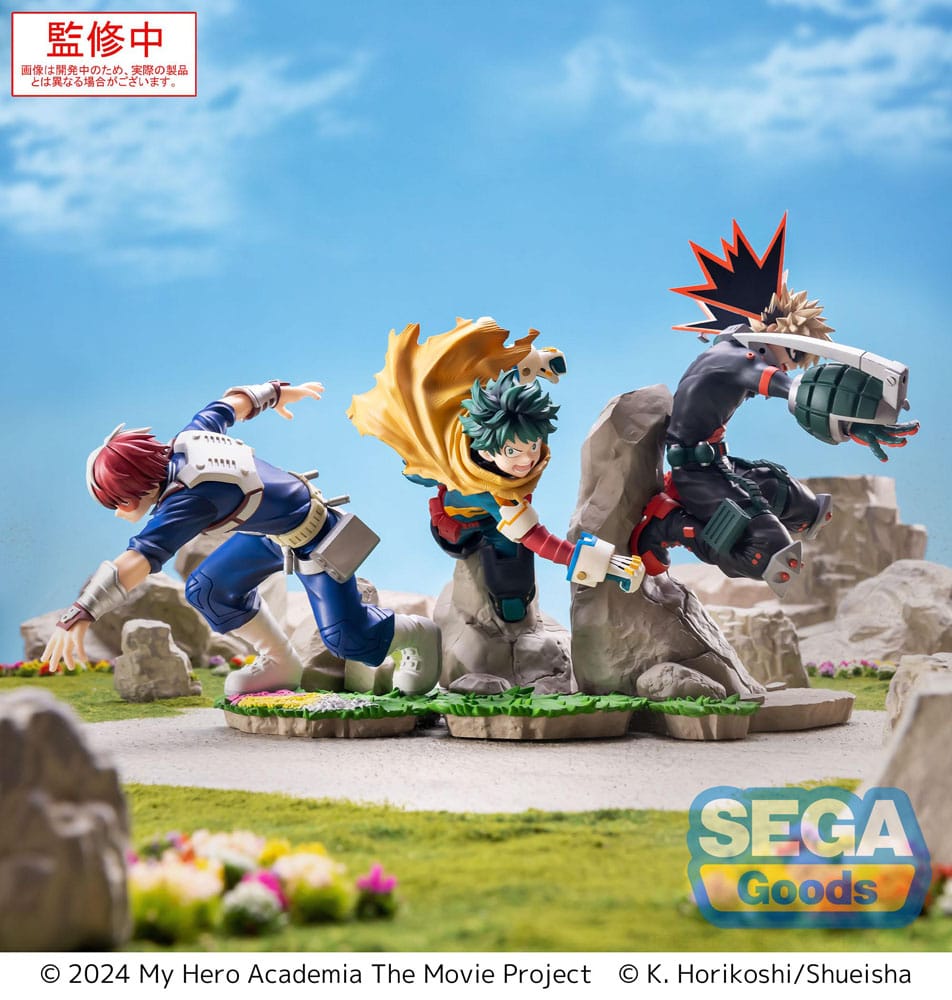 My Hero Academia: You´re Next statuette PVC Xross Link Anime Izuku Midoriya Vol. 2 15 cm