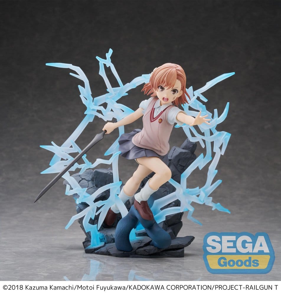A Certain Scientific Railgun T FIGURIZMa figurine PVC Mikoto Misaka 23 cm