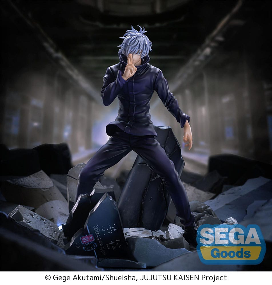 Jujutsu Kaisen statuette Luminasta PVC Figurizm Shibuya Incident Satoru Gojo Unlimited Void 21 cm