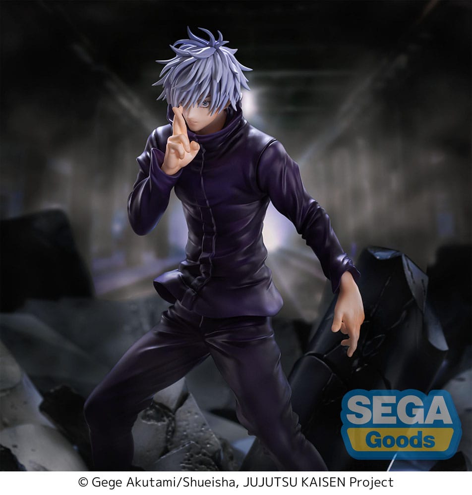 Jujutsu Kaisen statuette Luminasta PVC Figurizm Shibuya Incident Satoru Gojo Unlimited Void 21 cm