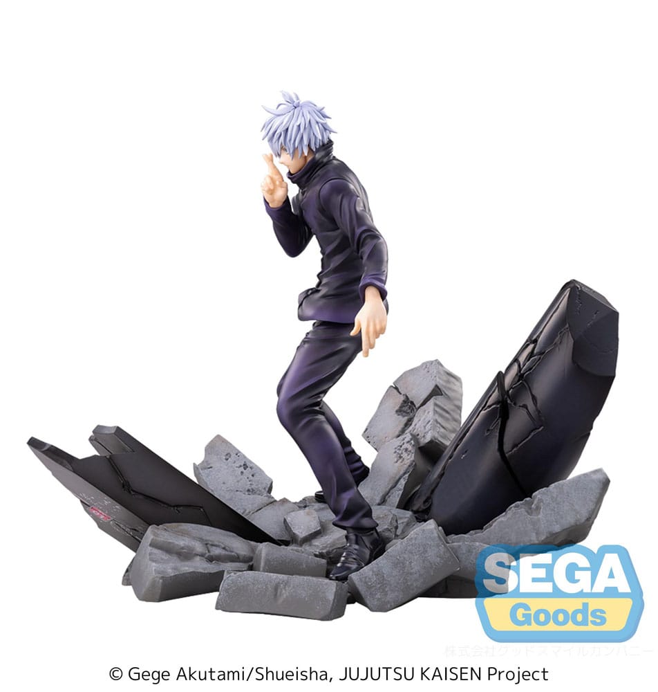 Jujutsu Kaisen statuette Luminasta PVC Figurizm Shibuya Incident Satoru Gojo Unlimited Void 21 cm