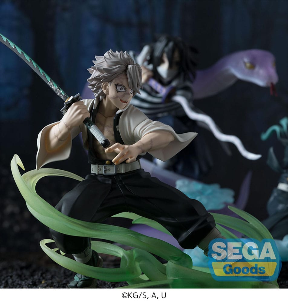Demon Slayer: Kimetsu no Yaiba statuette PVC Xross Link Anime Sanemi Shinazugawa Hashira Training Arc 12 cm