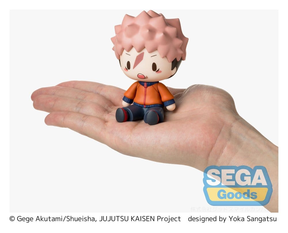 Jujutsu Kaisen Fuwa Petit figurine mini Yuji Itadori 8 cm