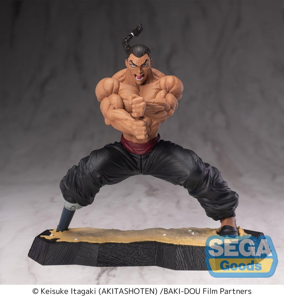 Baki-Dou Luminasta figurine PVC Kaioh Retsu 15 cm