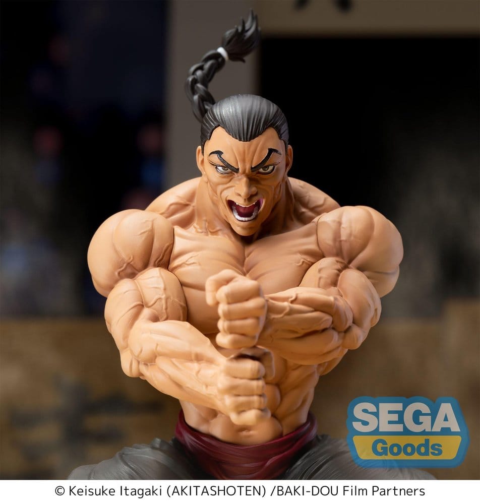 Baki-Dou Luminasta figurine PVC Kaioh Retsu 15 cm