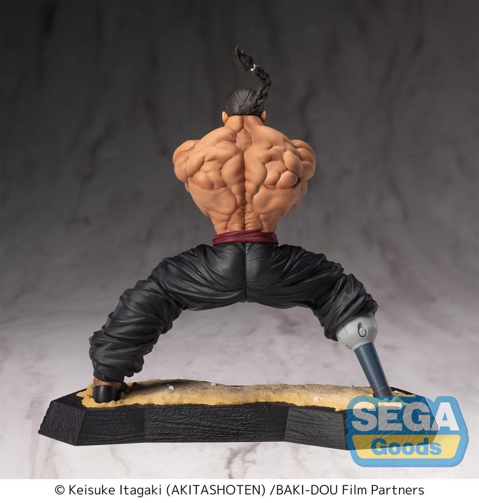 Baki-Dou Luminasta figurine PVC Kaioh Retsu 15 cm