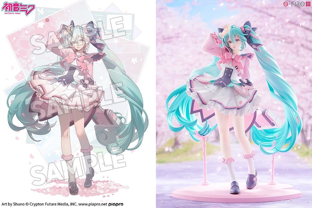 Character Vocal Series 01: Hatsune Miku statuette S-Fire PVC 1/7 Hatsune Miku New Semester 23 cm
