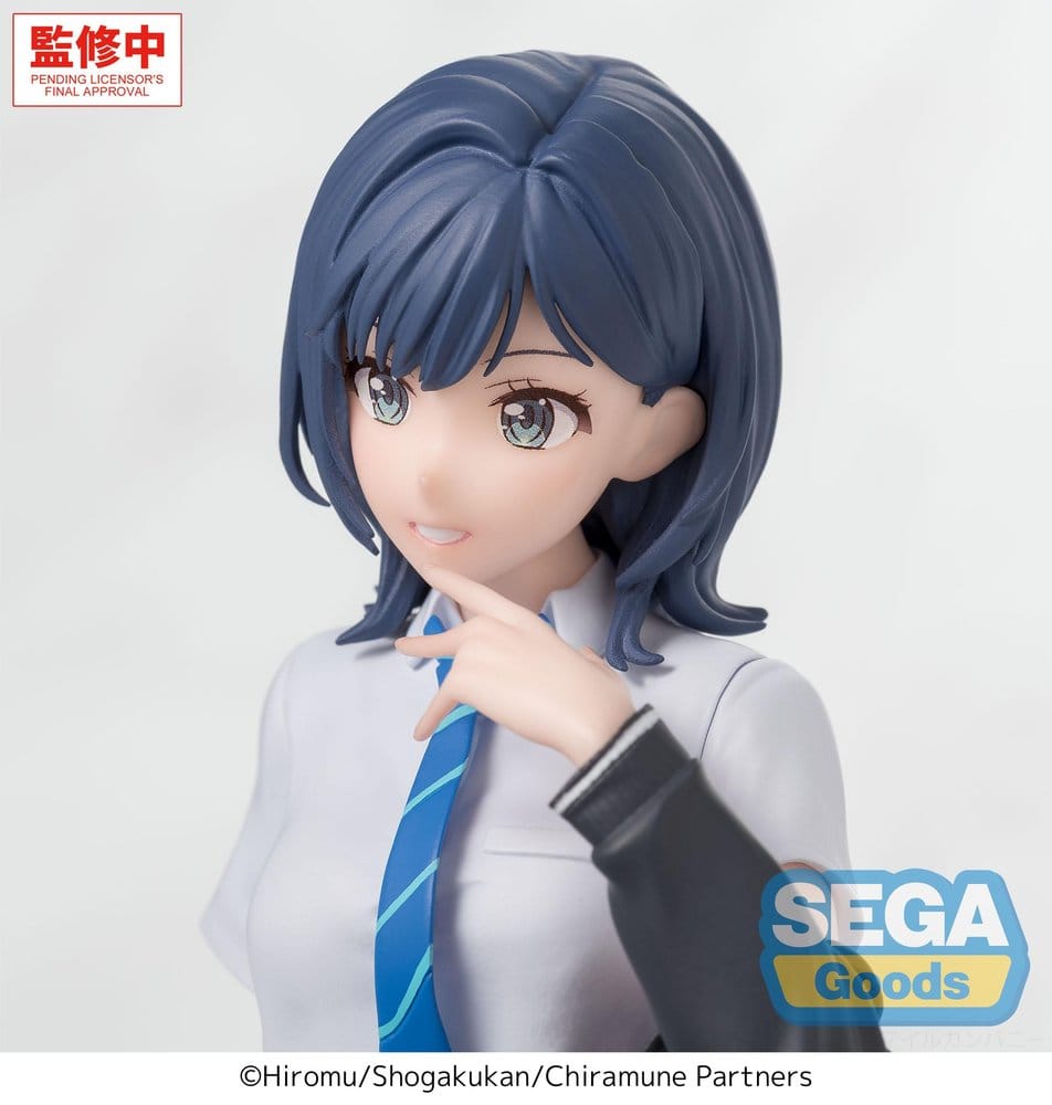 Chitose Is in the Ramune Bottle statuette PVC PM Perching Yuzuki Nanase 8 cm