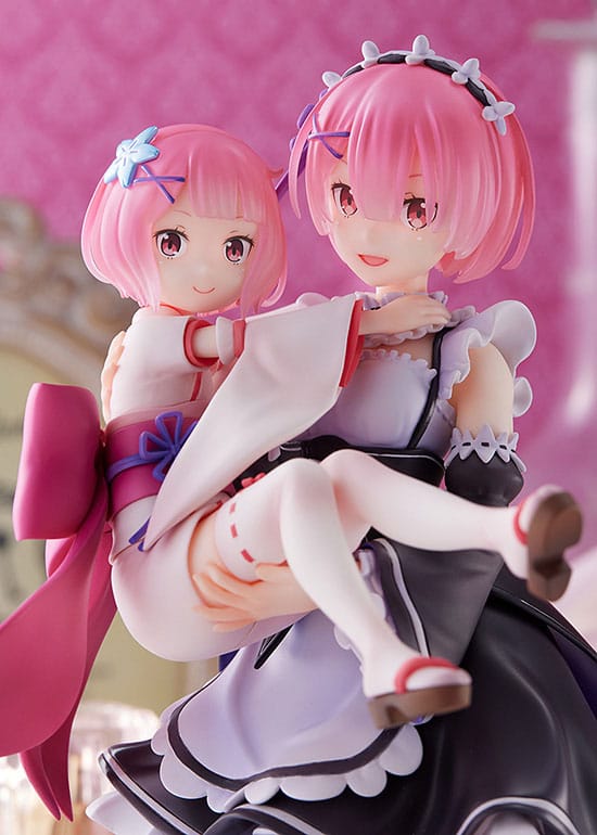 Re:Zero Starting Life in Another World statuette PVC 1/7 Ram & Childhood Ram 23 cm