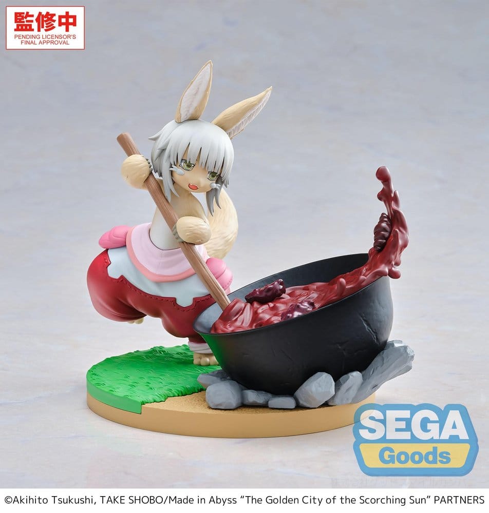 Made in Abyss: The Golden City of the Scorching Sun Luminasta figurine PVC Nanachi ~Dreaming of Mealtime~ 14 cm