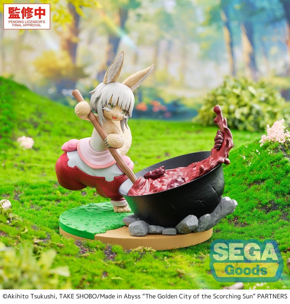 Made in Abyss: The Golden City of the Scorching Sun Luminasta figurine PVC Nanachi ~Dreaming of Mealtime~ 14 cm