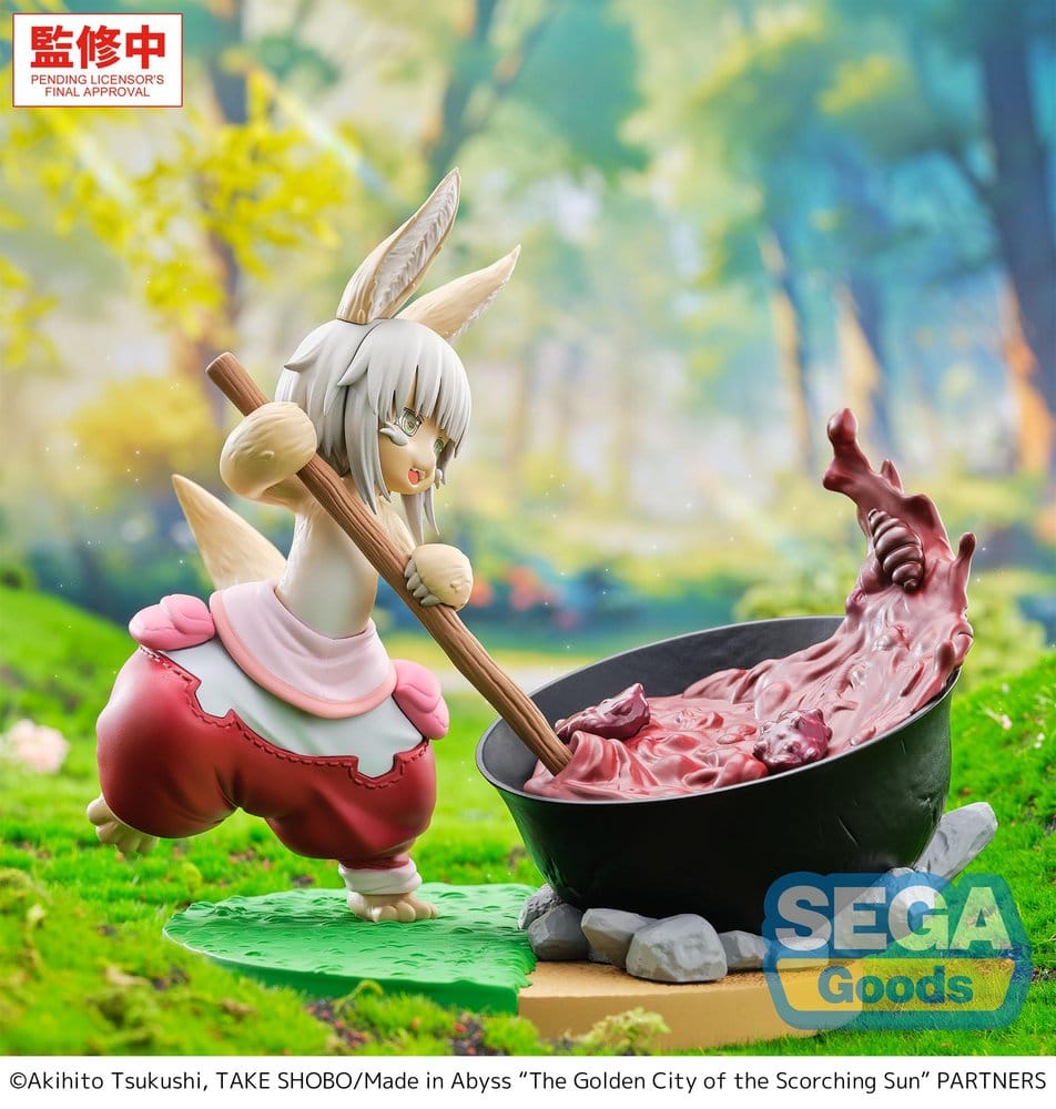 Made in Abyss: The Golden City of the Scorching Sun Luminasta figurine PVC Nanachi ~Dreaming of Mealtime~ 14 cm