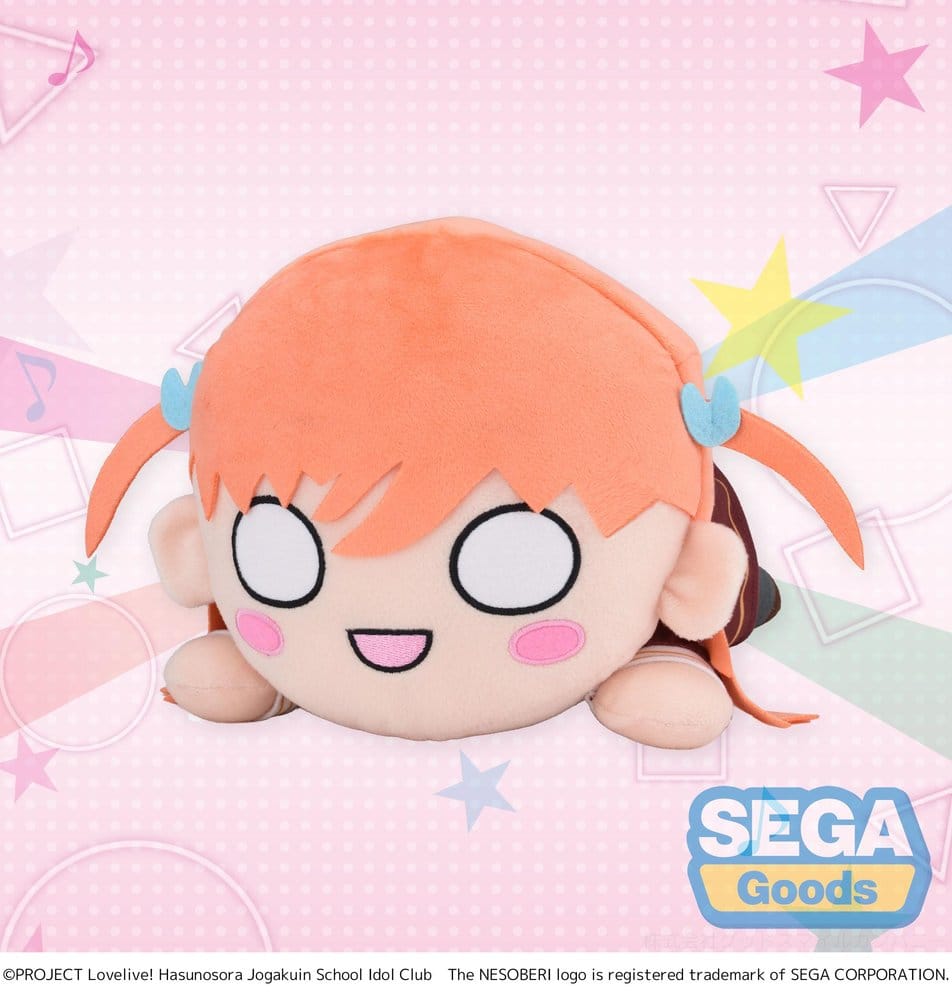 Love Live! peluche Nesoberi (Lay-Down) Hinoshita Kaho Winter Uniform (M) 16 cm