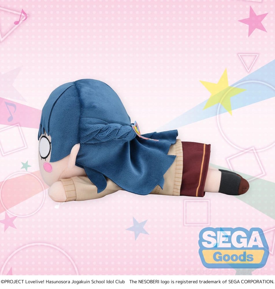 Love Live! peluche Nesoberi (Lay-Down) Murano Sayaka - Winter Uniform (M) 16 cm
