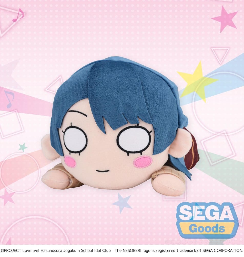 Love Live! peluche Nesoberi (Lay-Down) Murano Sayaka - Winter Uniform (M) 16 cm